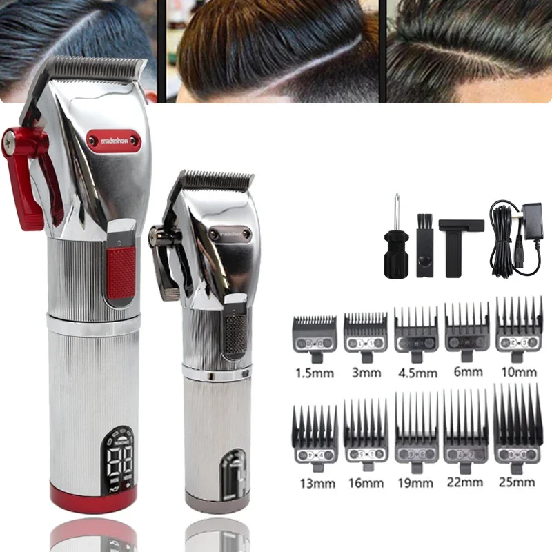 Madeshow M5 M6 Professional Cordless Hair Clipper Men's Barber