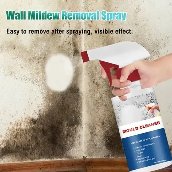 

Household Mold Remover Spray Ceiling Mildew Cleaning Agent Wall Floor Mould Stains Remove Multifunctional Wall Tile Mold Cleaner