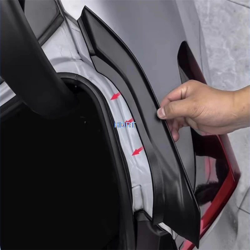 

Для Honda Civic 11th/Integra 2022 + стиль автомобиля, задний багажник, боковая направляющая для багажника, защитная крышка для водяной пластины, декоративные аксессуары