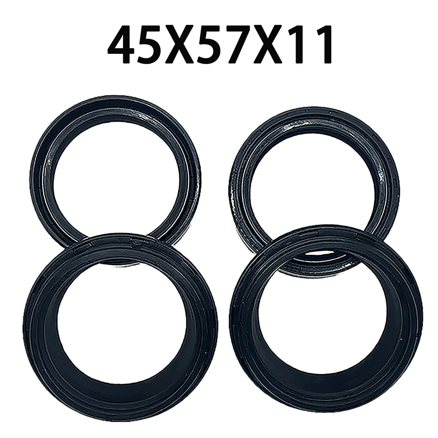 

45x57x11 45 57 11 Front Fork Shock Damper Oil Seal Dust Seal for Honda FMX650 CBR600RR CBR900RR CR125R 150R CRF1000L AFRICA TWIN