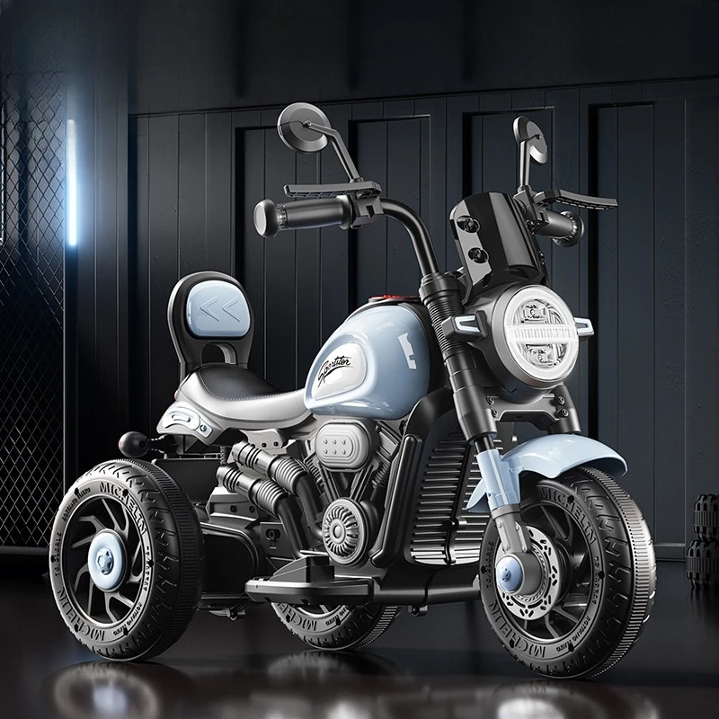 

Dual Motor Tricycle for Kids Extended Battery Life Ride-On Toy with Backrest & Speed Control for Ages 2-10 Children electric car