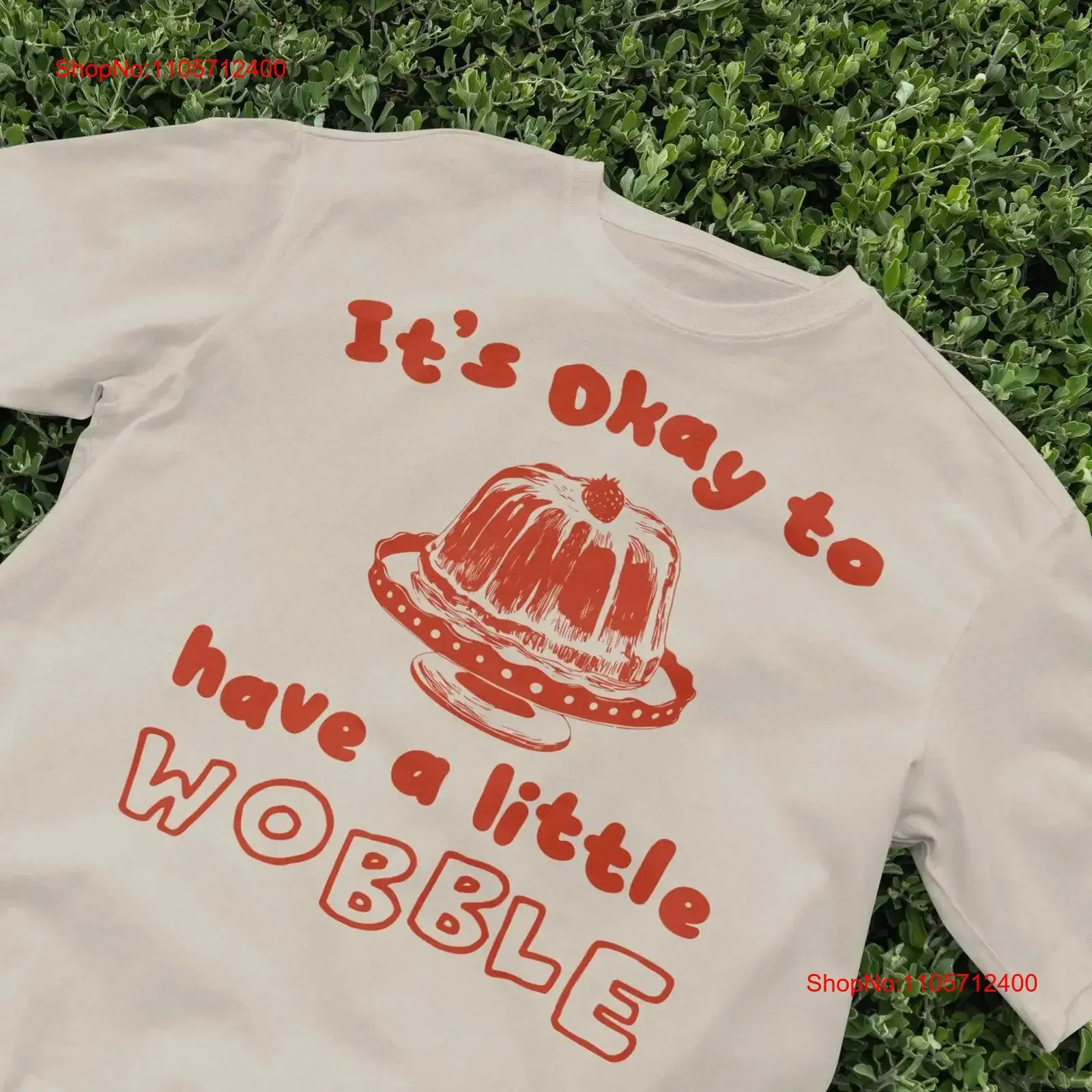 Retro 90s T Shirt Whimsical Vintage Aesthetic Jello Design Positive Message Top Casual Humor Nostalgic Quirky vintage Washed