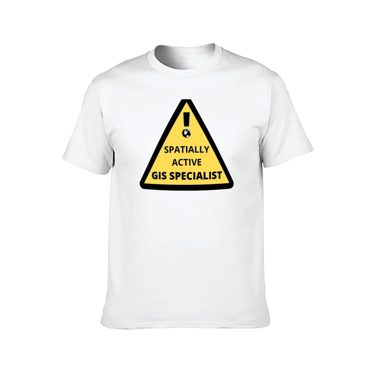 تي شيرت متخصص GIS نشط أماكن تي شيرت للرجال تي شيرت قطني ناعم مطبوع للرجال تي شيرت