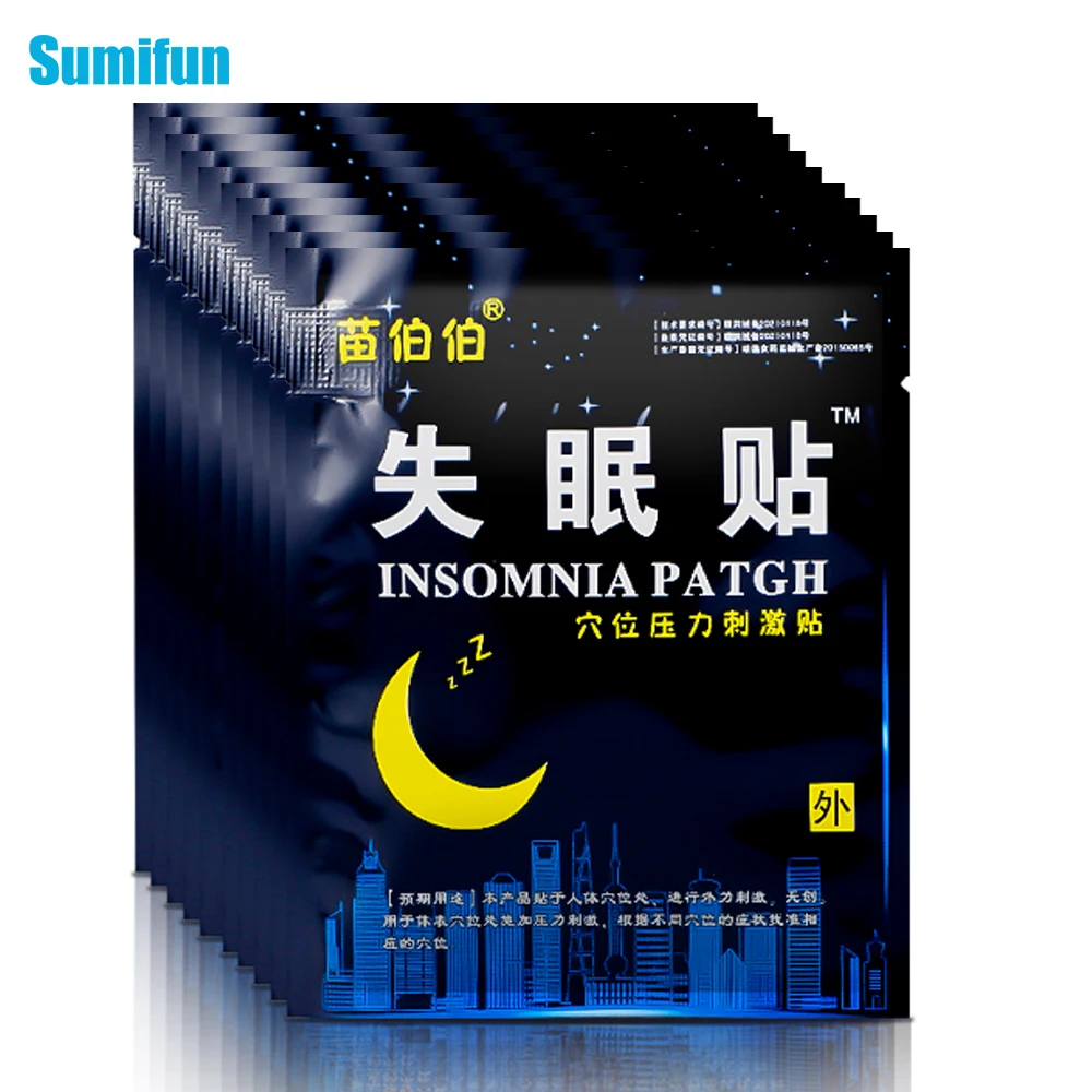 

5/25/50Pcs Insomnia Relieve Headache Stress Anxiety Help Fall Asleep Improve Sleep Quality Health Care Medicine Massage Patch