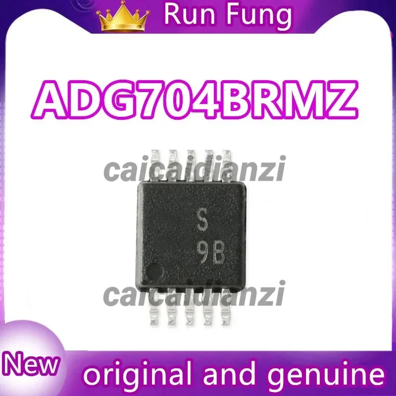 

ADG704BRMZ-REEL7 ADG704BRMZ 1-канальный ИС-переключатель 4:1 4 Ом 10-MSOP 10 шт./лот Новый Оригинал