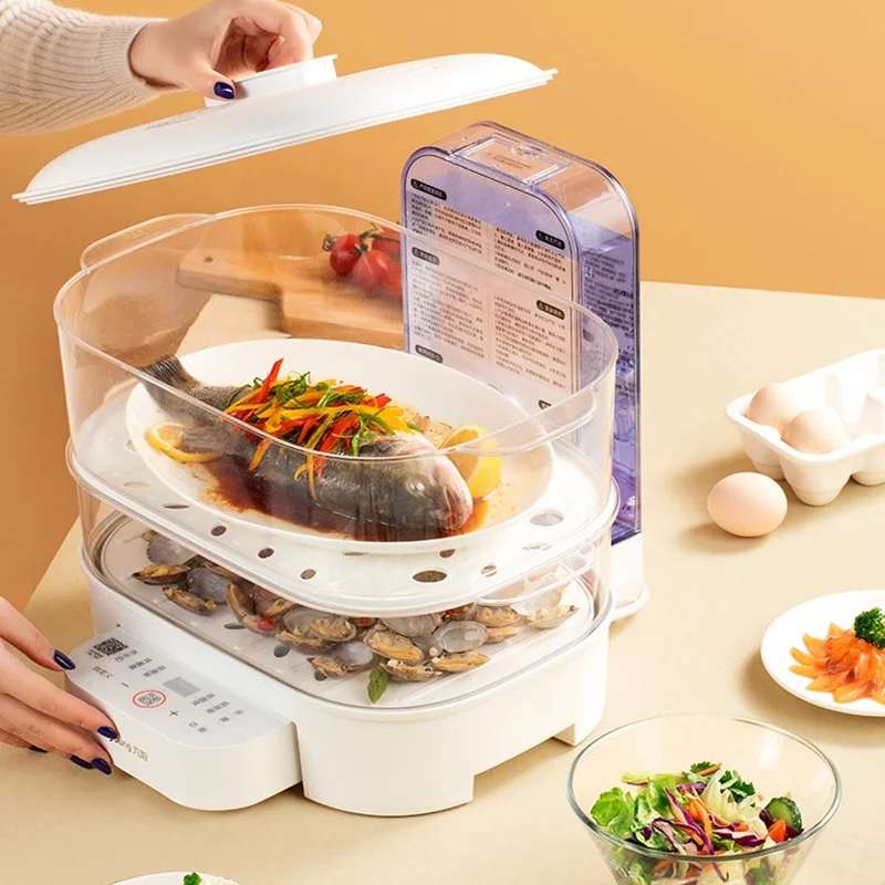 Electric Steamer Multi-function Electric Boiler Large Capacity Electric Steamer Box Steamed Stuffed Bun Pot Multi-purpose Pot