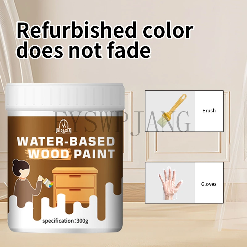 Water-Based Wood Furniture Decorative Paint Color-Changing Wood Finish DIY Refurbishment Furniture Table Restoration Care