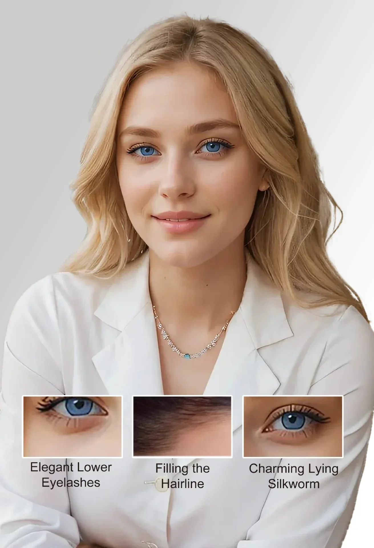 RUW Waterdichte Tattoo Brow Tint met stencils Semi-permanente wenkbrauwkleur gaat tot 3 dagen mee Gemakkelijk aan te brengen Langdurig CO:02