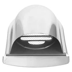 Sombrero de lluvia para techo de chimenea, tapa redonda a prueba de lluvia, campana extractora, accesorios de ventilación, aislamiento de escape