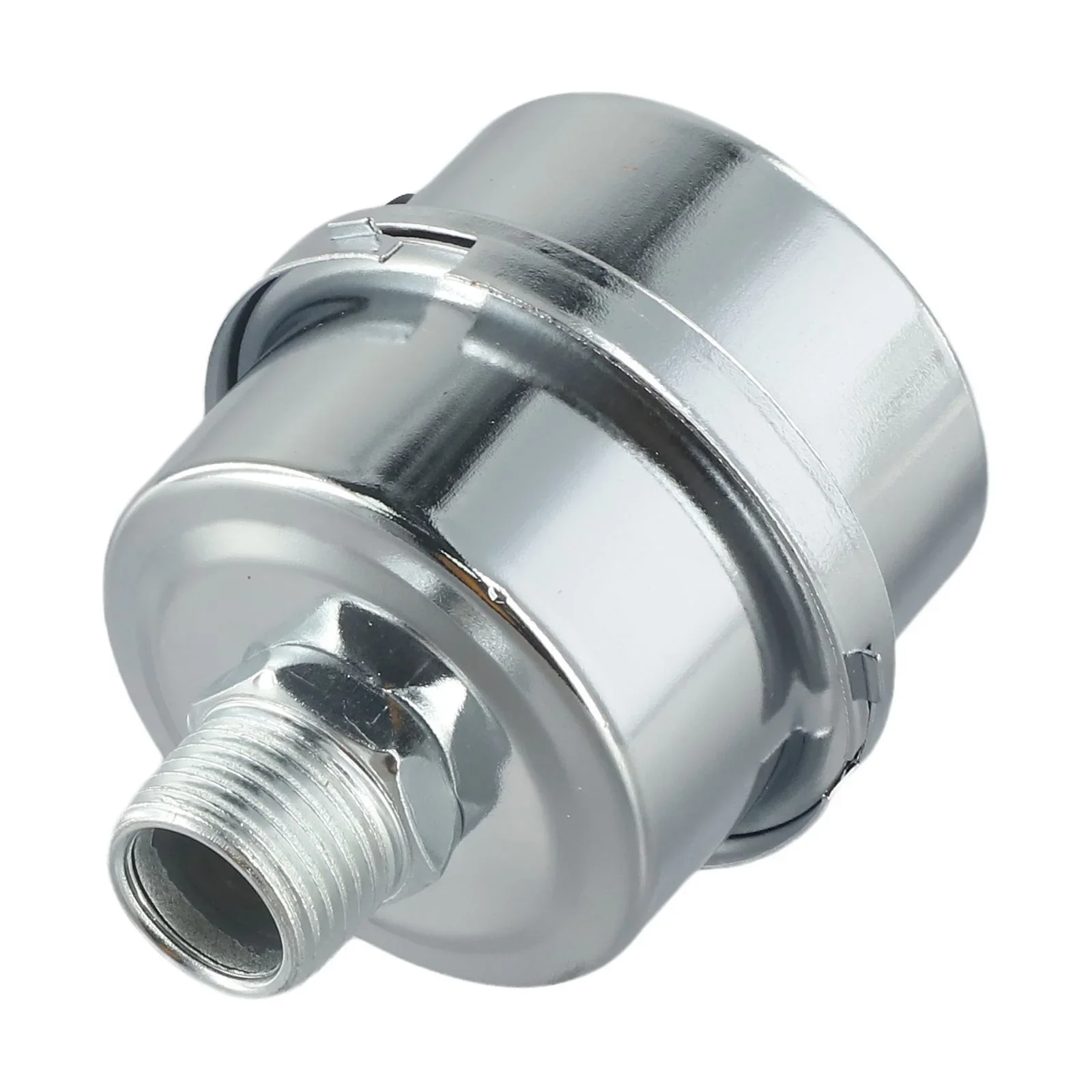 12.5/16/20mm Portable Metal Air Filter Oil-Free Muffler Intake Filter Air Compressor Pump Accessories Squelch Muffler Hot