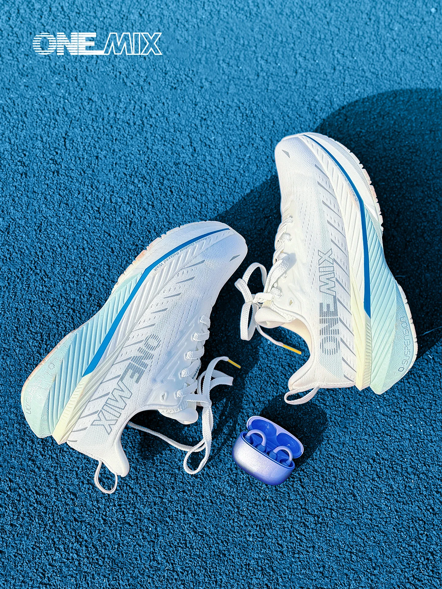 ONEMIX – leichte Laufschuhe für Damen und Herren, stabil dämpfende Sportschuhe, sprungfeste Wanderschuhe für den Außenbereich, neu – Detail 3