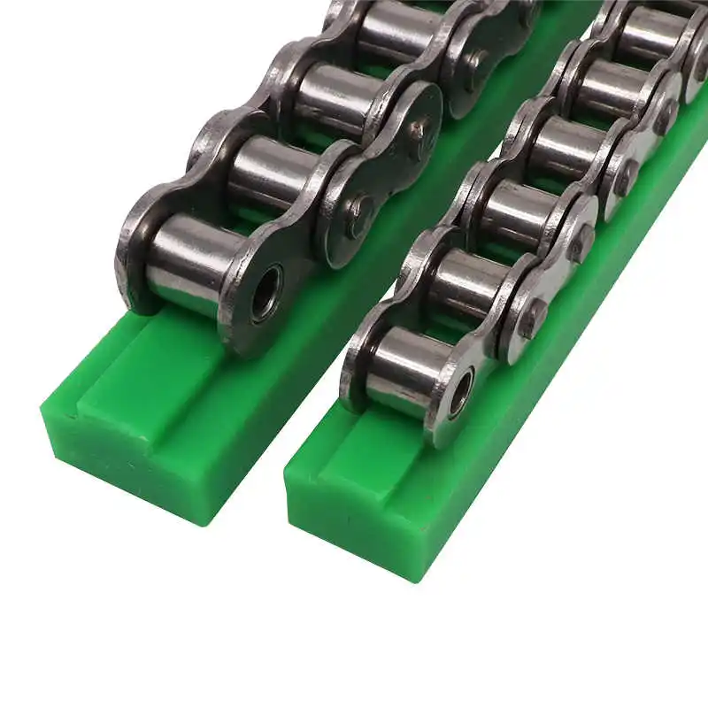 06B 08B 10A Transmission Chain Guide High Wear-Resistant UPE Plastic Track Car Washing Machine Special Chain Guide, 1 Meter