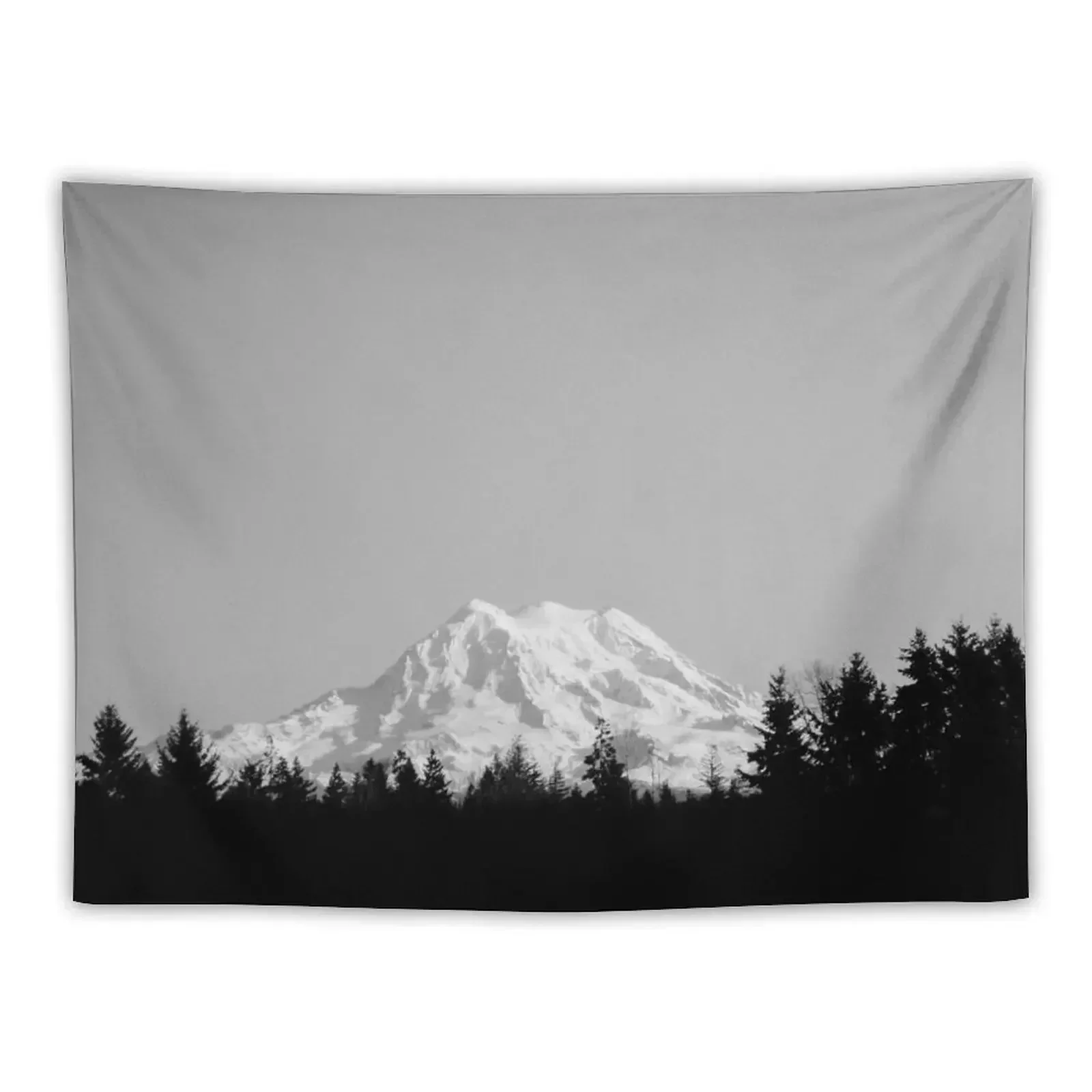 mount rainier . washington Tapestry Room Aesthetic Decor Home And Comfort Decor Tapestry