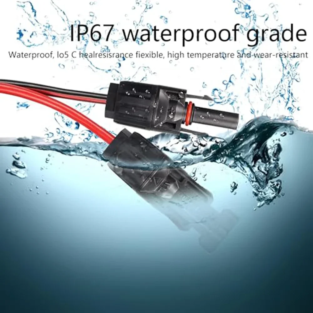 4-in-1 Solar Charging Cable Solar Photovoltaic Cable For 100W-1000W Panels & Power Stations For MC4To DC5521 7909 For XT60