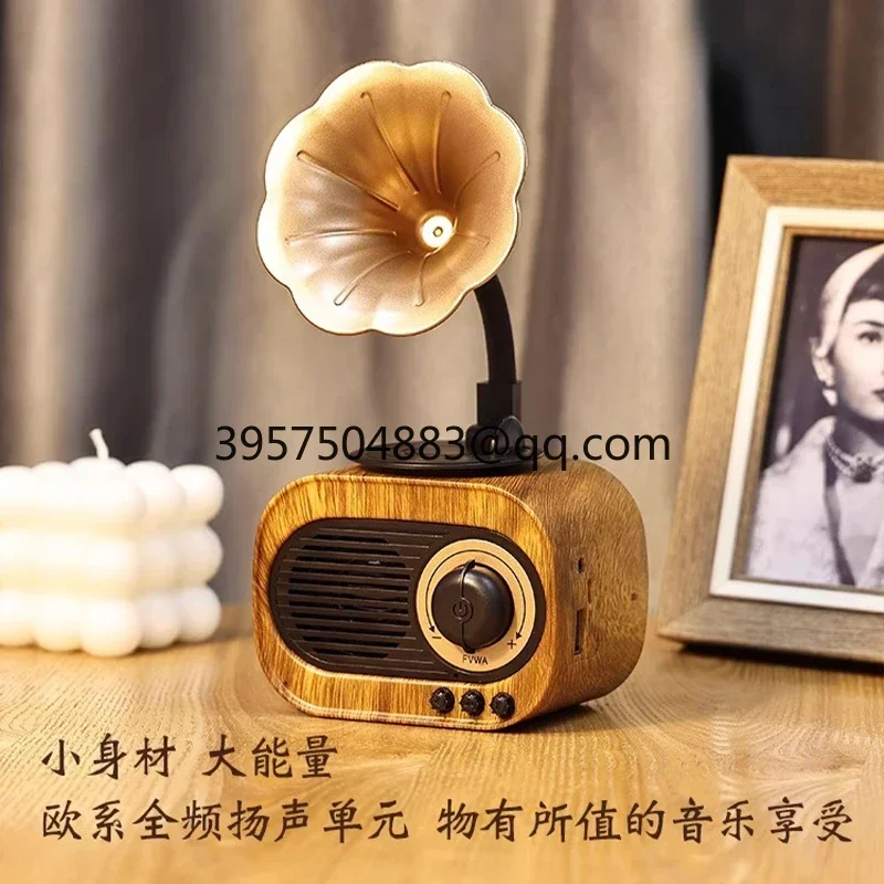 Birthday gift for girls, practical gifts for girlfriends, men's friends, phonograph, bluetooth speaker