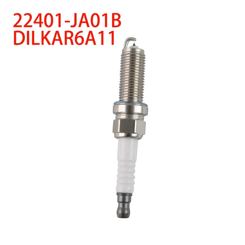 RZD Iridium Spark Plug 22401-JA01B for Nissan X-TRAIL SENTRA ROGUE ALTIMA TEANA VERSA MICRA CUUBE NOTE 22401JA01B DILKAR6A11