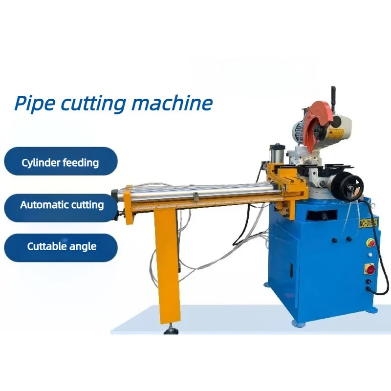 Factory Cheap Manual 45/90 Degree Pipe And Tube Semi-Automatic Pneumatic Circular Saw Cutting Hine