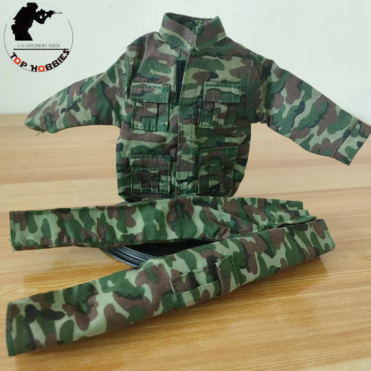 In Store 1/6 Scale Male Clothes Royal Marines Set Camouflage Uniform Set Fit 12Inch Body Action Figure