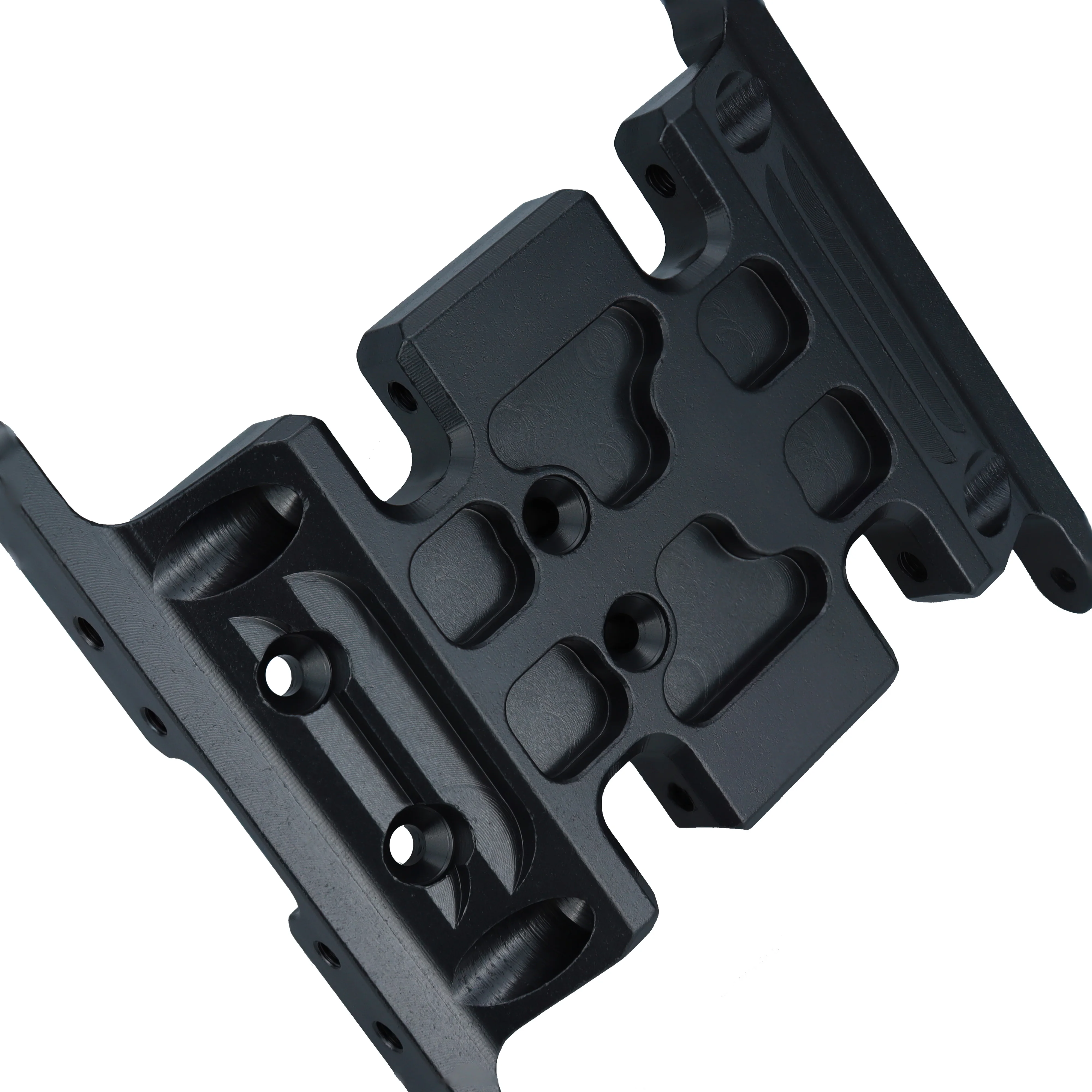 1 قطعة الألومنيوم المعادن لوح التزلج علبة التروس قوس ل 1/10 RC المسار سيارة SCX10 90047 90022 90028 ترقية أجزاء الملحقات