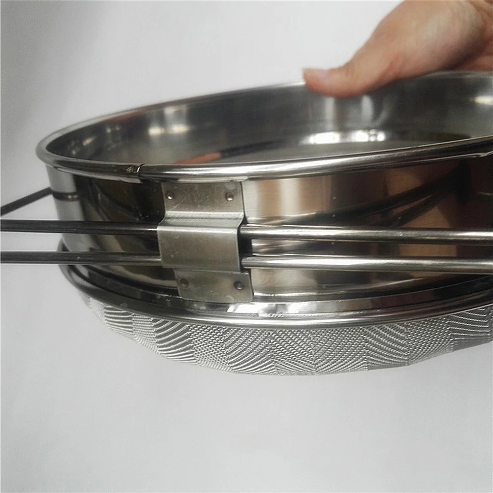 

Stainless Steel Double Sieve Honey Strainer 24Cm Diameter Adjustable For Most Buckets Rustproof Honey Filter Mesh Tool