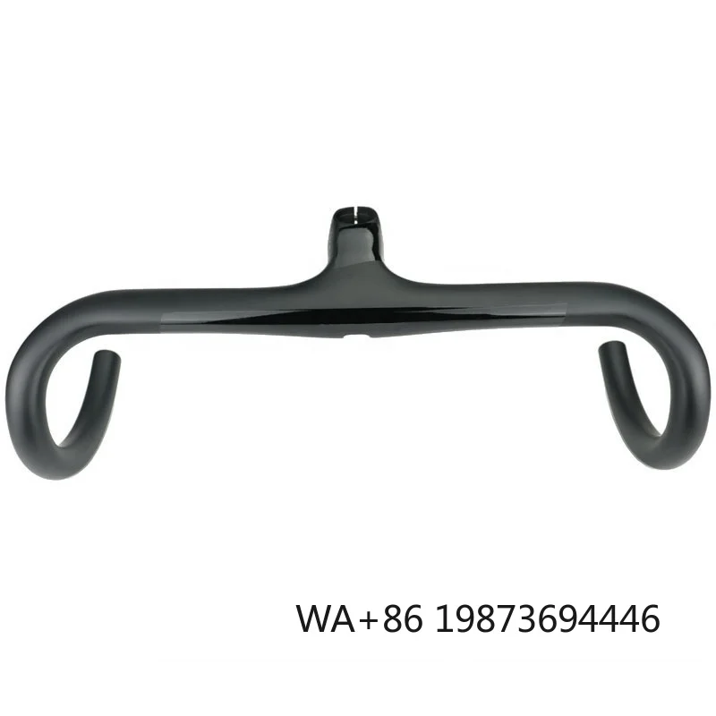 

Black Matte Carbon Fiber Handlebar for Bicycle Road Bike Parts Factory Whole Sale Full Carbon Integrated