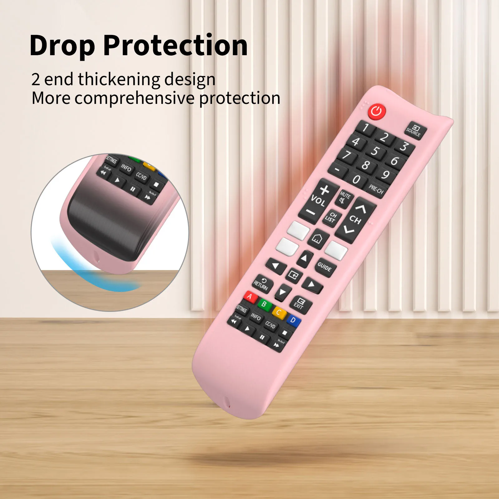 Remote Control Protective Cover for Samsung Smart TV Remote BN59-01315A BN59-01315B BN59-01175N BN59-01247A Silicone Skin Sleeve