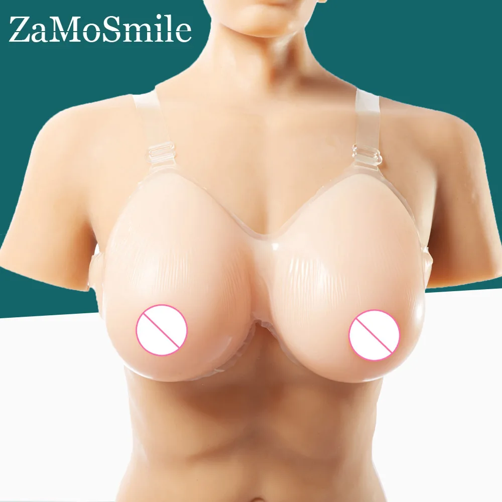 

Men's CD conjoined cross-dressing artificial breast enlargement cup false breast water drop false breast false breast false brea