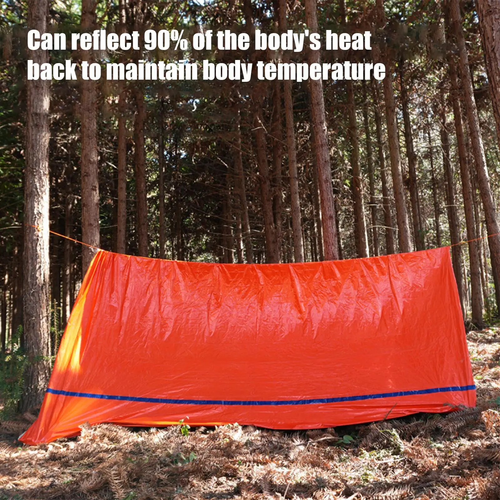 Lightweight 2-Person Tunnel Tent, Frameless Design, Waterproof Rainproof, Easy Setup & Compact for Outdoor Camping