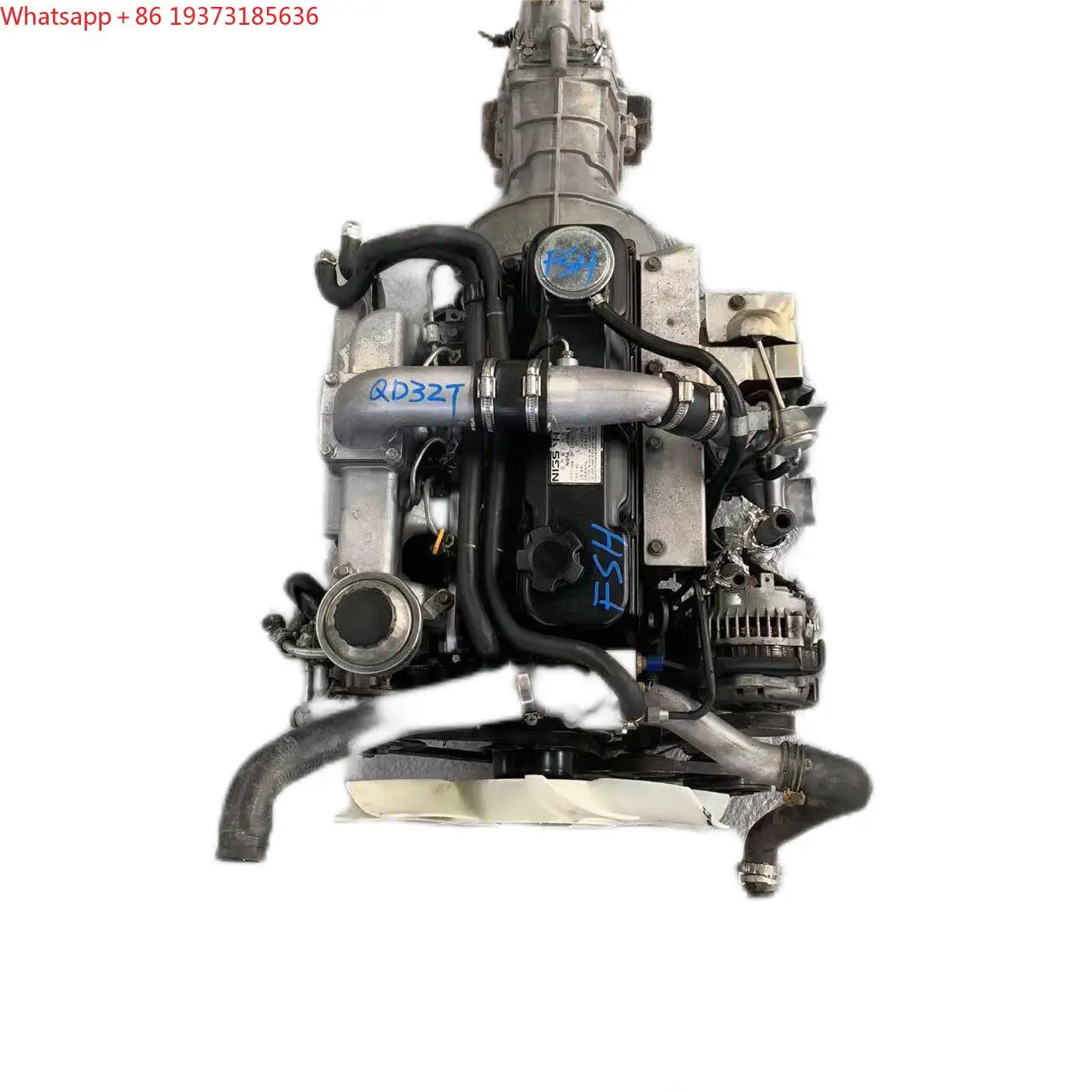 For Used Engine Hot-selling QD32T Japanese Original Used diesel Engine With Turbocharging  for Sale
