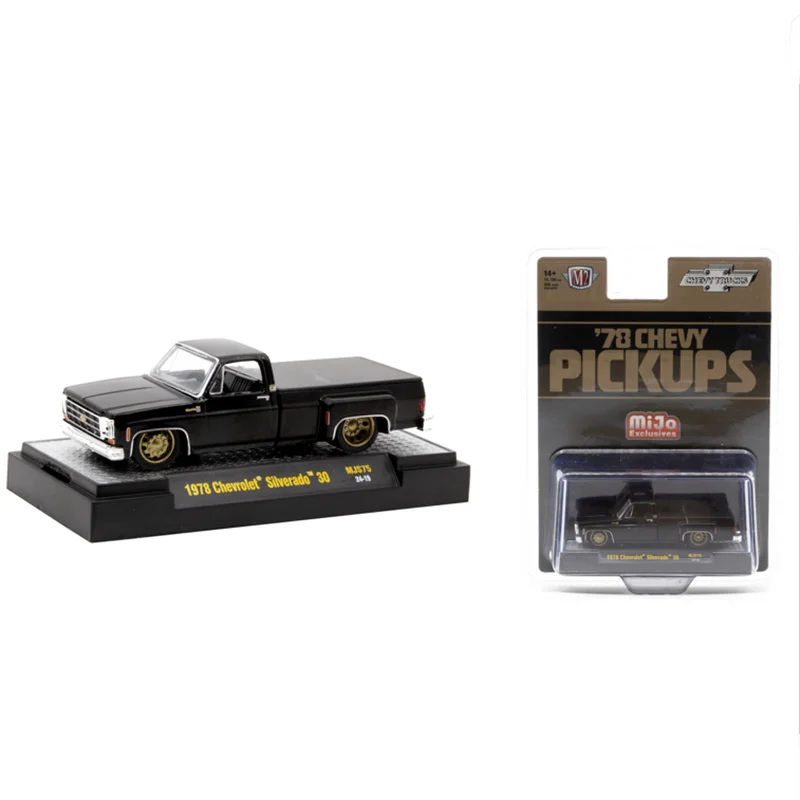 m2-マシンズ-1-64-スケール-ダイキャスト合金-1978-シボレー-シルバラード-30-おもちゃ-車-モデル-クラシック-大人向けギフト-記念品-静態ディスプレイ