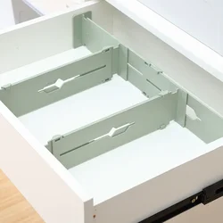 Adjustable Plastic Drawer Separator Divider Partition Storage Organizer Underwear Socks Telescopic Clapboard Storage Drawers