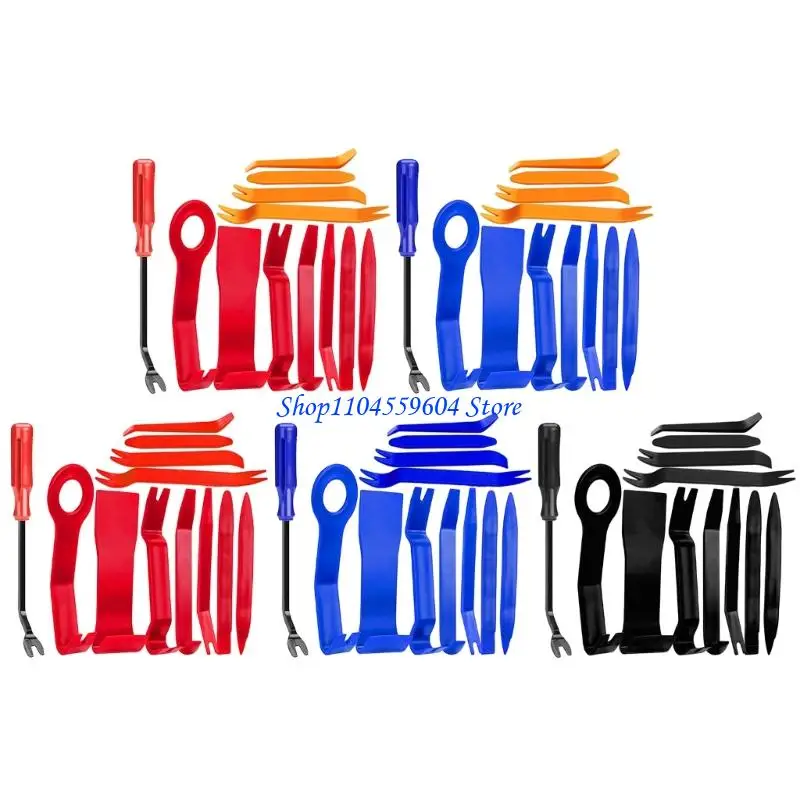 

12QM 12 шт., инструменты для снятия обшивки автомобиля, профессиональная монтировка, подходит для установки стереосистемы и