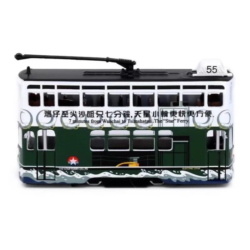 Tiny 1:120 H.K Tram Bus Trolley Alloy Simulation Model Car