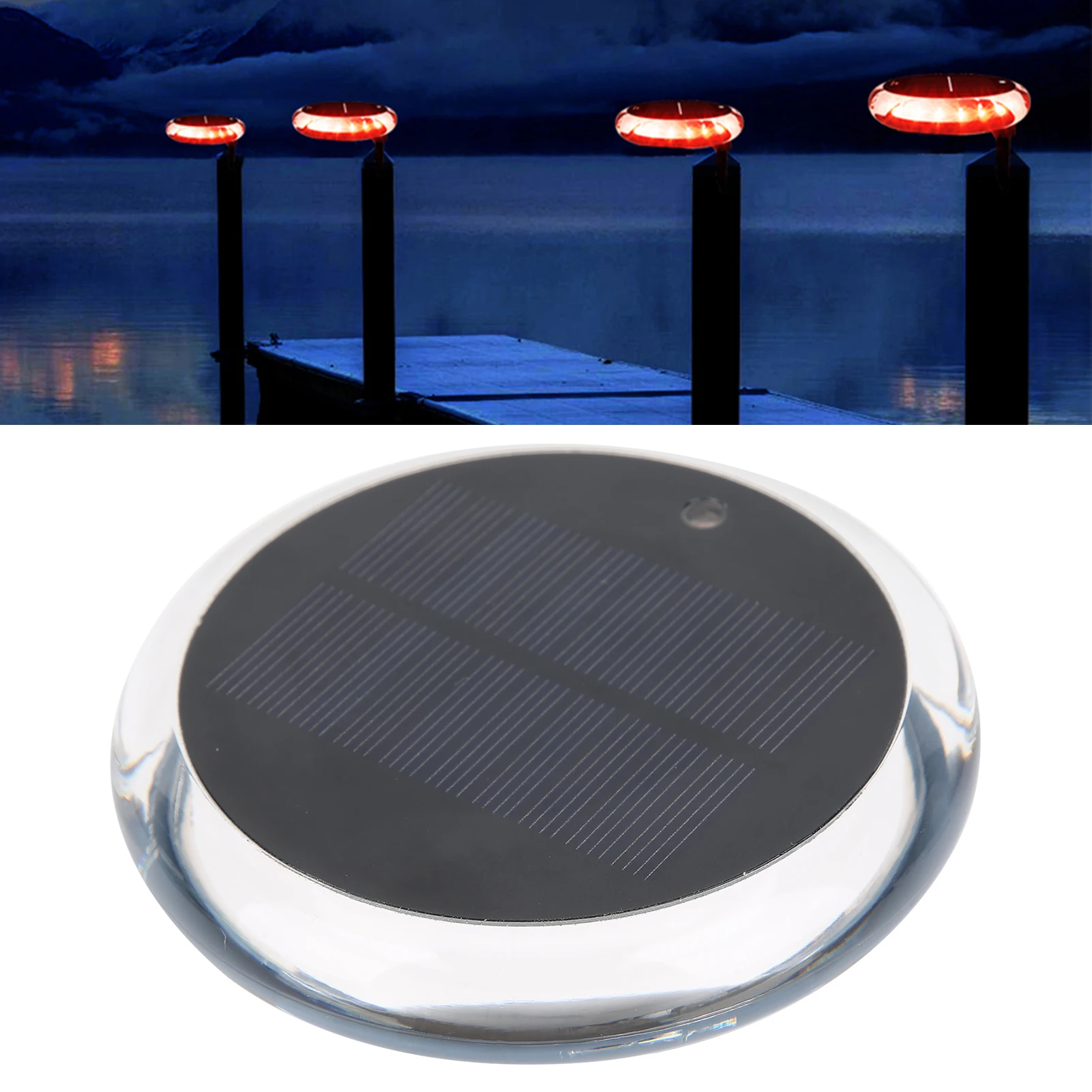 

Navigation Lights Outdoor Navigation Lights Solar Powered IP67 6 Modes Multiple Functions with Wireless Remote Control
