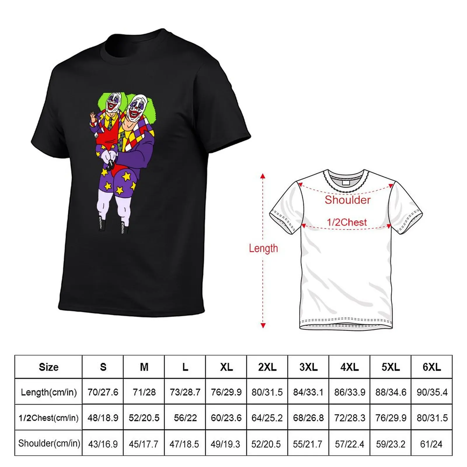 Doink and Dink T-Shirt summer clothes cute tops plus size clothes tops plain white t shirts men