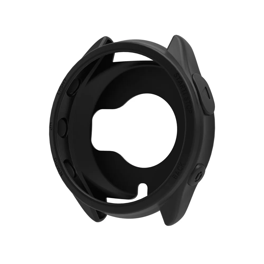 Silicone Protector Case Shockproof Colorful Shell Bumper Frame Scratch-resistant Fall Prevention for Garmin Foreruner965
