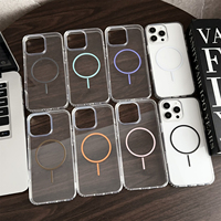 Luxury HD Transparent Magneitc For Magsafe Case for iPhone 16 15 14 13 12 Plus Pro Max Thin Clear Acrylic Shockproof Back Cover