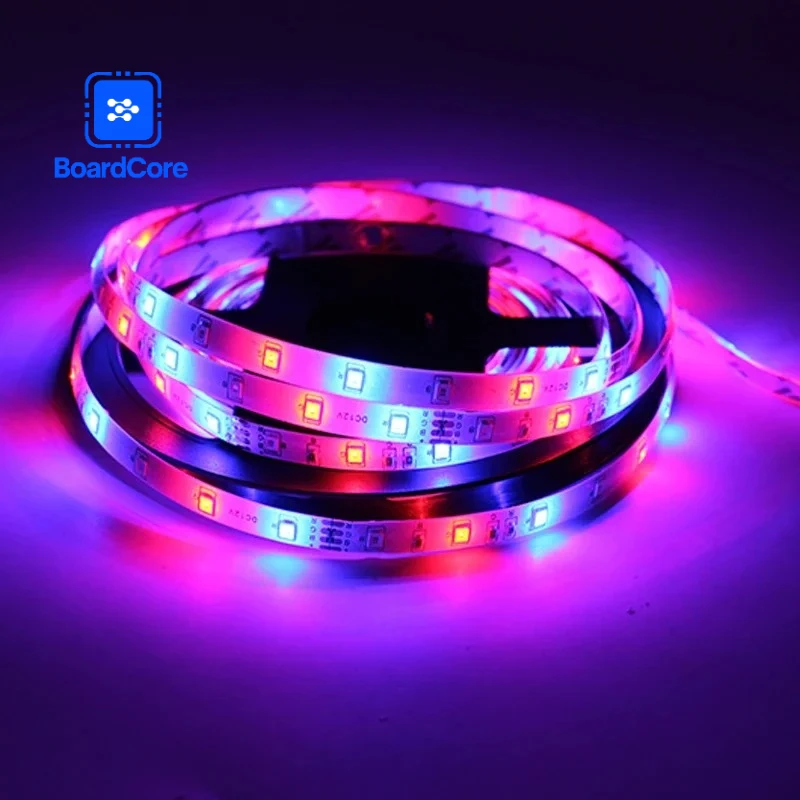 DC 5V SMD 5050 LED Light Strip 5m LED Light Strip TV Backlight Lighting Flexible Ribbon Lamp for Room Decoration Non-waterproof