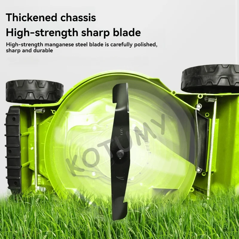 Electric Lawn Mower 3600RPM Multifunctional Grass Trimmer Household Portable Cutter Adjustable Garden Trimming Machine