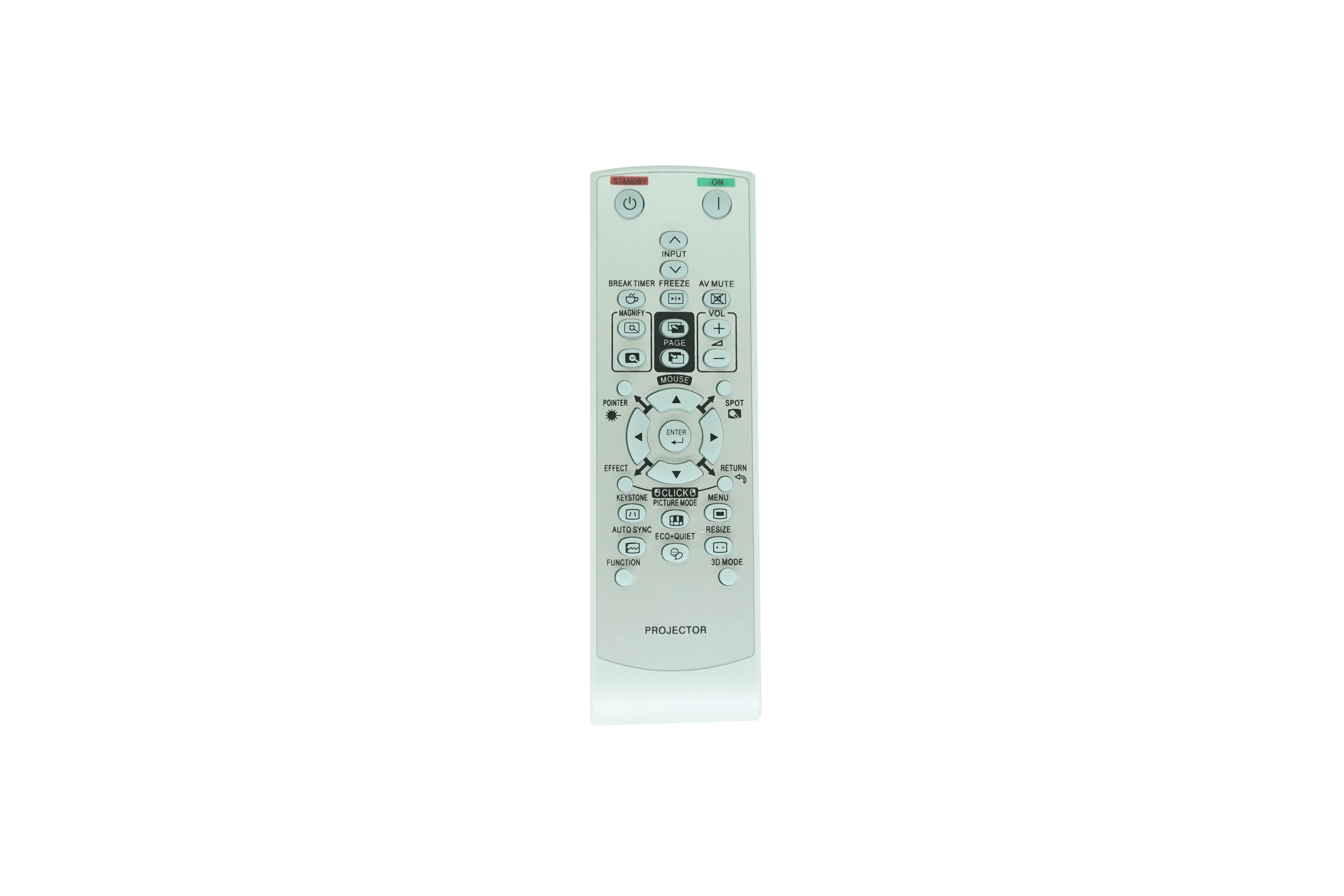 Remote Control Compatible For Sharp RRMCGA761WJSA PG-D3750W RRMCGA662WJSA PG-D4010X PG-D45X3D PG-F212X PG-F255W 3LCD Projector