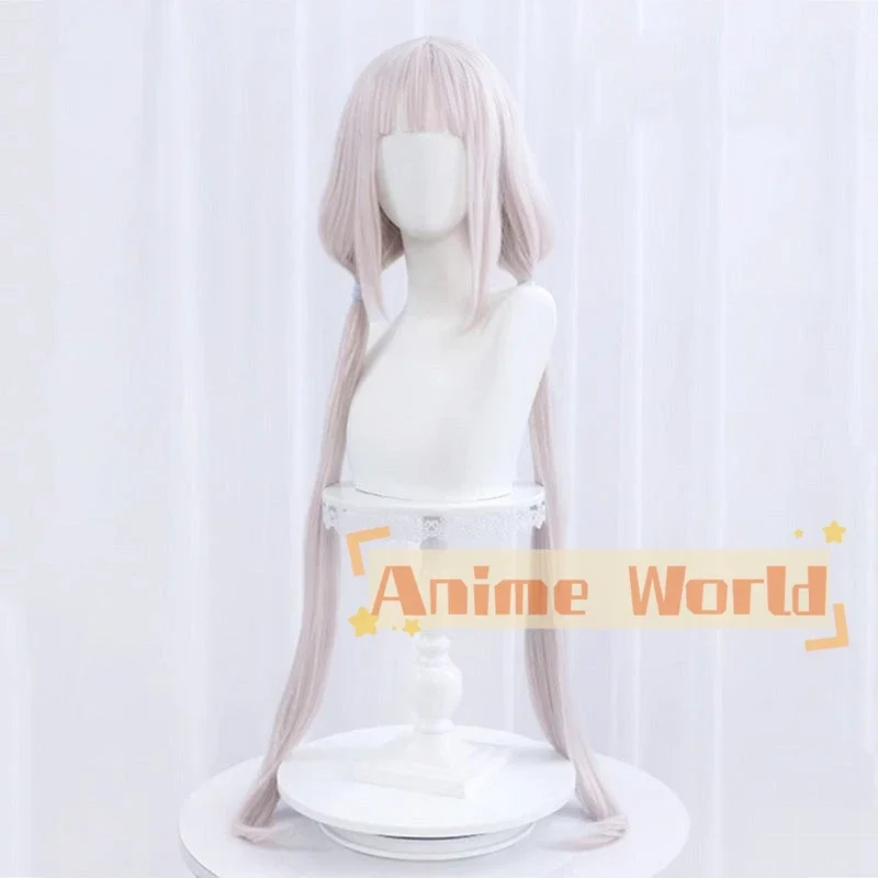 Nekopara Vanilla Cosplay Wig Anime Women Girls Halloween Synthetic Hair Heat