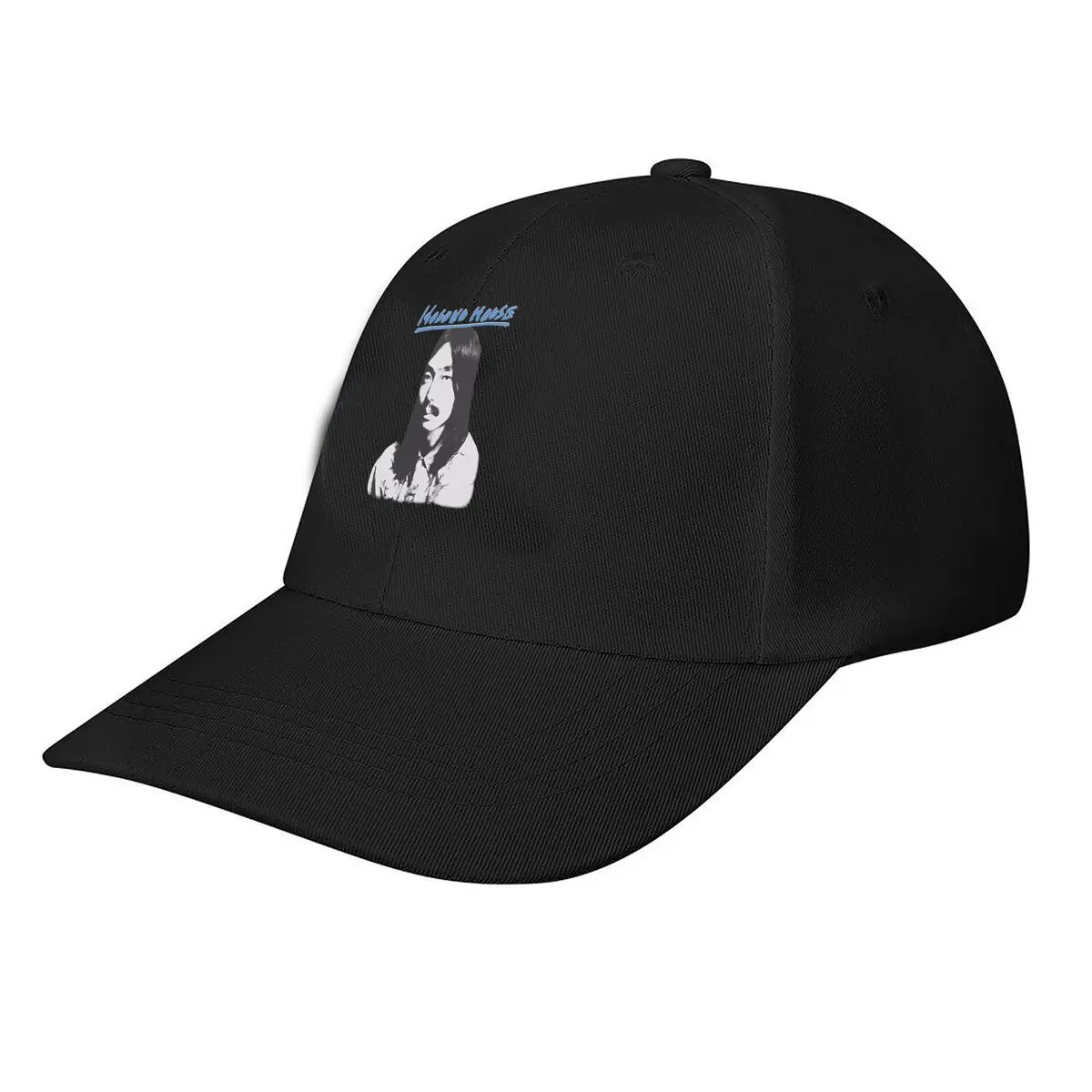 House Portrait Long Hair Sketch Art Baseball Cap Fashion Men Sunhat Women's Outdoor Sports