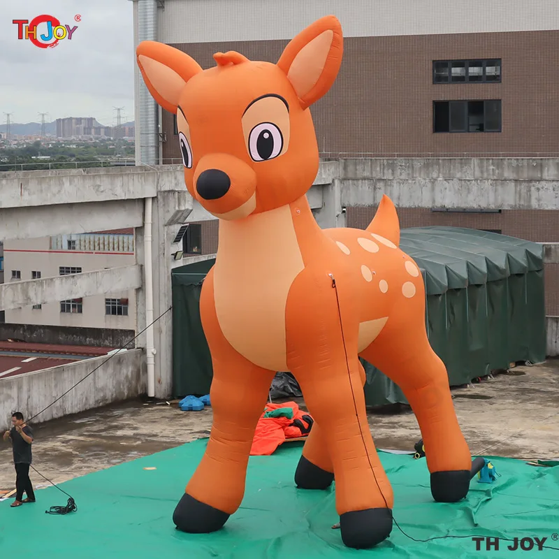 New Design 8m Giant Inflatable Rudolph Reindeer Christmas Deer