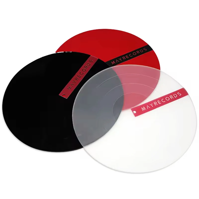 12in Anti-vibration Anti-static Silicone Pad Rubber LP Antislip Mat for Phonograph Turntable Vinyl Record Players Accessories