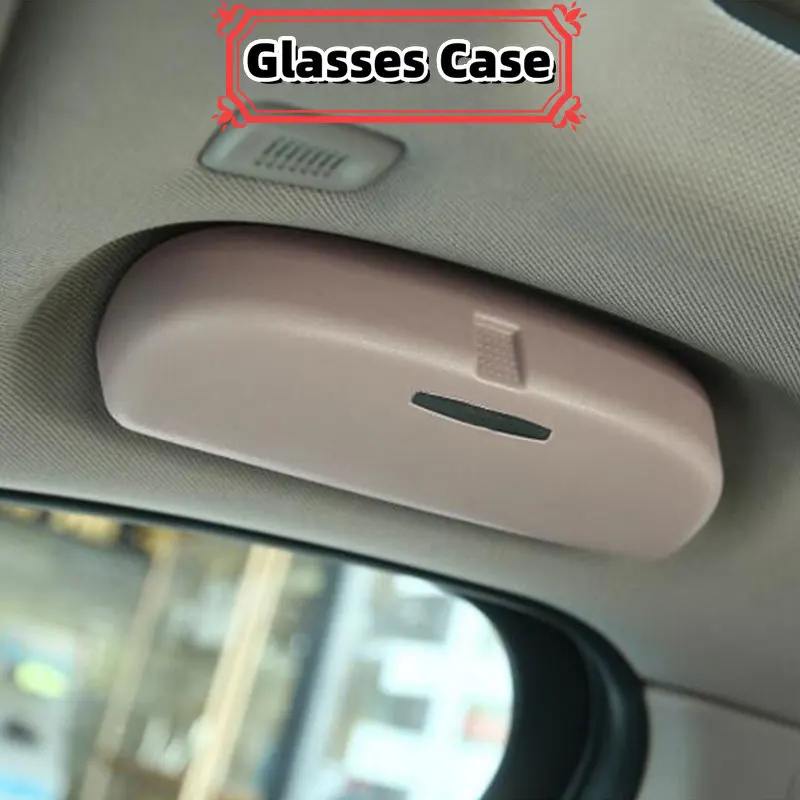 Auto Brillenetui Box für BMW 1/2/3/5 Serie E90 E91 F30 F31 F34 320 328 F07 F10 F11 F48 520 528 X1 X3 X5 ABS Sonnenbrillen Teile