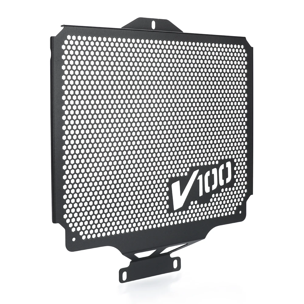 อุปกรณ์ตกแต่งรถมอเตอร์ไซค์สำหรับ Moto Guzzi Stelvio 1000 V100 V 100 Stelvio ปี 2024 2025 2026  ตะแกรงครอบหม้อน้ำ ป้องกัน