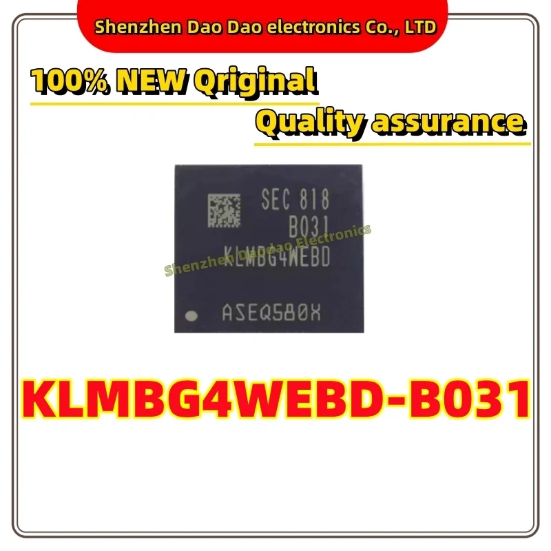 

KLMBG4WEBD-B031 FBGA-153 32GB character library chip Memory chip new original