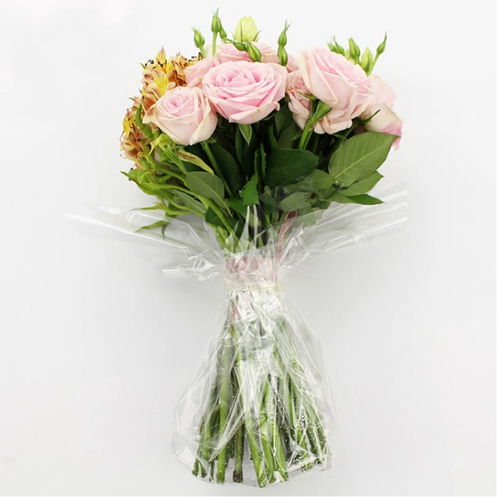 

1 Roll Clear Flower Wrapping Film Sheet Diy Gift Packaging Material For Bouquet Wedding Baking Craft Chocolate Candy Decoration