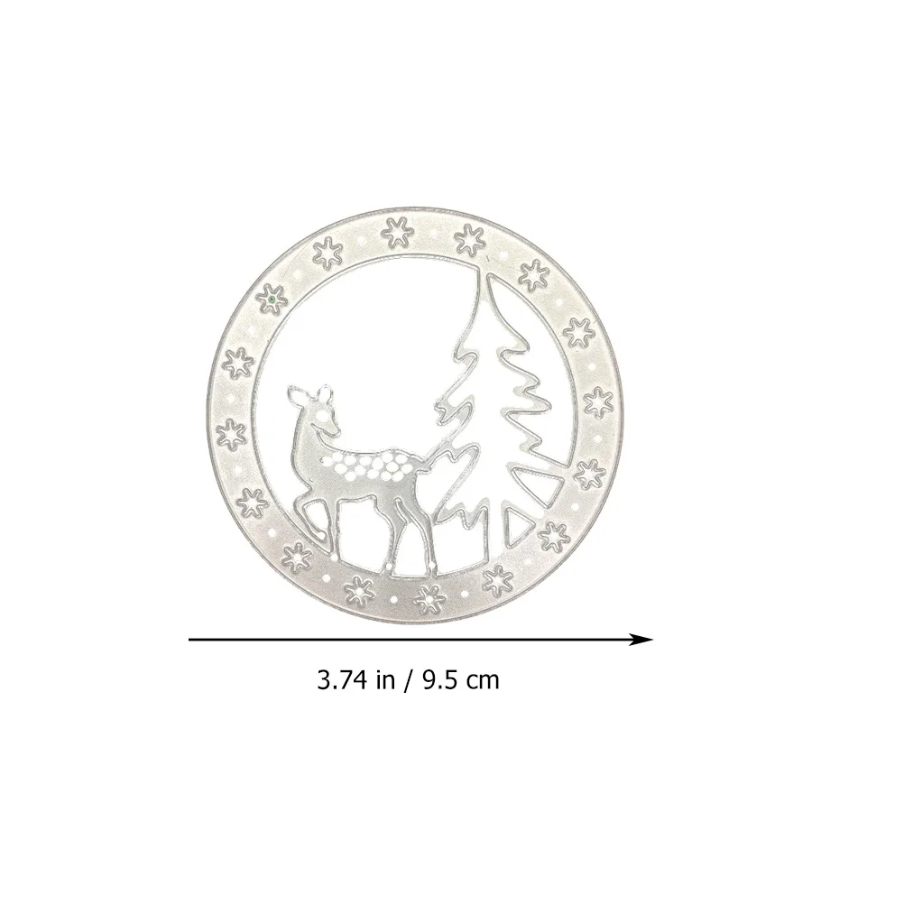 

Christmas Deer Die Templates Cuts for Making Metal Cutting Dies Embossing Craft Stencils Premium Carbon Steel Durable Photo