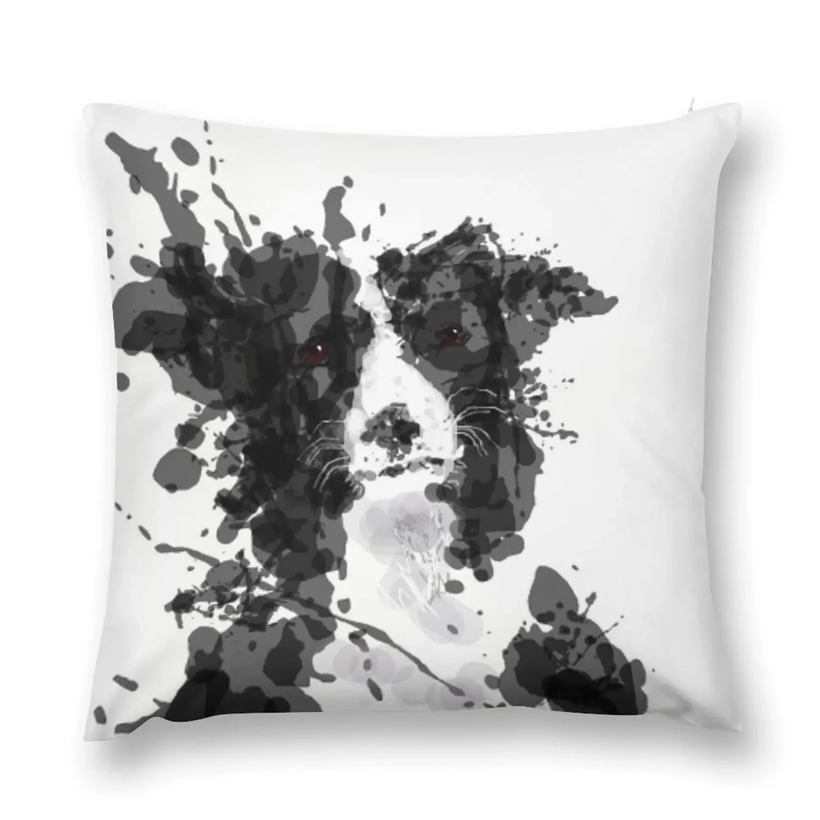 

Border Collie Throw Pillow Christmas Pillow Cases ornamental pillows for living room pillow